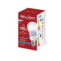 Лампа светодиодная Bellight Е27 220-240 В 25 Вт груша 2100 лм холодный белый цвет света