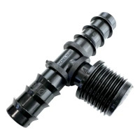 Тройник для ПНД трубки BOUTTE, 1/2\