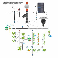 Адаптер для ПНД трубки BOUTTE, внутренняя резьба 3/4\