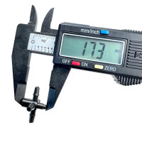 Разветвитель крестовой на 4 выхода для микротрубки Boutte 3-4 мм 10 шт