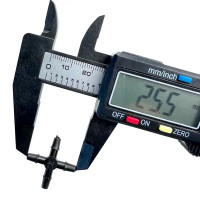 Разветвитель крестовой на 4 выхода для микротрубки Boutte 3-4 мм 10 шт