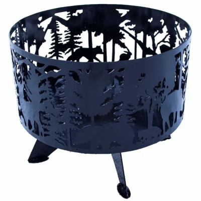 Костровая чаша Лес 600x500 мм