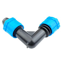 Угол для капельной ленты BOUTTE, 2 шт.