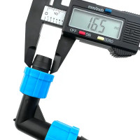 Угол для капельной ленты BOUTTE, 2 шт.