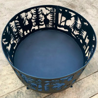 Костровая чаша Лес 600x500 мм