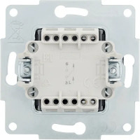 Выключатель встраиваемый Lezard Vesna 1 клавиша 742-3488-100 цвет графит