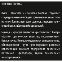 Смесь сидератов Агросидстрейд Вика-Горчица 1 кг