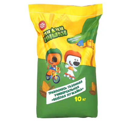 Семена газона Агросидстрейд Универсальный Веселая лужайка 10 кг