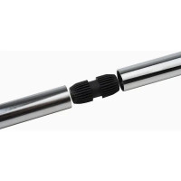 Соединительный элемент для рейлинга Lemax 1x1x2.5 см цвет черный