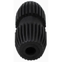 Соединительный элемент для рейлинга Lemax 1x1x2.5 см цвет черный