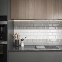 Плитка настенная Kerama Marazzi Аккорд 8.5x28.5 см 0.97 м² глянцевая цвет белый