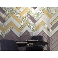 Плитка настенная Kerama Marazzi Монпарнас 8.5x28.5 см 1.07 м² глянцевая цвет сиреневый