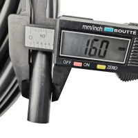 Магистральная ПНД трубка для полива растений BOUTTE 16мм, длина 25 м