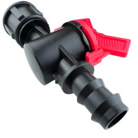 Кран для ПНД трубки BOUTTE, 1/2\