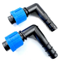 Угол переходной с ленты на капельную трубку 16 м Boutte