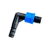 Угол переходной с ленты на капельную трубку 16 м Boutte