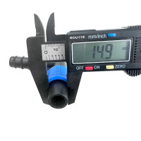 Угол переходной с ленты на капельную трубку 16 м Boutte