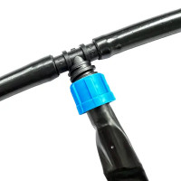 Соединитель для капельной трубки BOUTTE, 16 мм 50 шт.