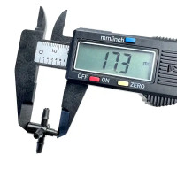 Разветвитель крестовой на 4 выхода для микротрубки Boutte 3-4 мм 30 шт