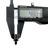 Ремонтный коннектор для микротрубки 3-4 мм BOUTTE, 10 шт