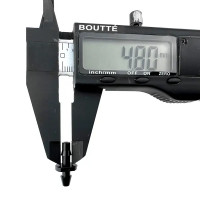 Ремонтный коннектор для микротрубки 3-4 мм BOUTTE, 10 шт