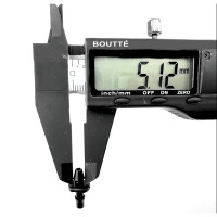 Ремонтный коннектор для микротрубки 3-4 мм BOUTTE, 10 шт