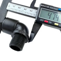 Угол пластиковый BOUTTE 1/2\