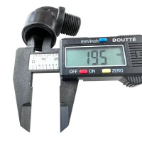 Угол пластиковый BOUTTE 1/2\