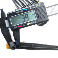 Капельница регулируемая на стойке с трубкой 4 мм BOUTTE, 10 шт.