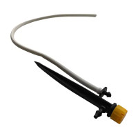 Капельница регулируемая на стойке с трубкой 4x6 мм BOUTTE, 50 шт.