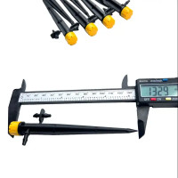 Капельница регулируемая на стойке с трубкой 4x6 мм BOUTTE, 50 шт.