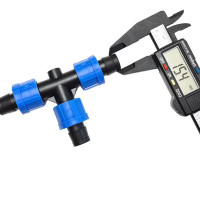 Тройник для капельной ленты BOUTTE, 16 мм 2 шт.