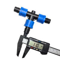 Тройник для капельной ленты BOUTTE, 16 мм 2 шт.