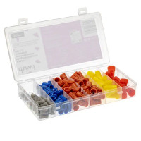 Набор изолирующих зажимов СИЗ 1-5 цвет разноцветный 155 шт.