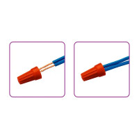 Набор изолирующих зажимов СИЗ 1-5 цвет разноцветный 155 шт.