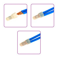 Заглушка КИЗ-2 3 мм цвет белый 10 шт.