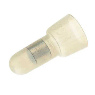 Заглушка КИЗ-5 4 мм цвет белый 10 шт.