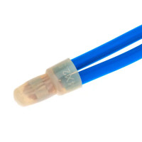 Заглушка КИЗ-5 4 мм цвет белый 10 шт.