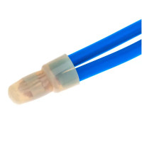 Заглушка КИЗ-6 4.8 мм цвет белый 10 шт.