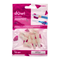 Заглушка КИЗ-6 4.8 мм цвет белый 10 шт.