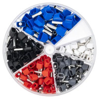 Наконечник НШВИ-2 0.5-2.5 мм² цвет разноцветный 250 шт.