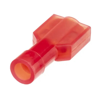 Разъем плоский мама Duwi РПИ-М(н) 1.5-6.3 мм 1.5 мм² цвет красный 10 шт.