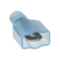 Разъем плоский папа Duwi РПИ-П(н) 2.5-6.3 мм 2.5 мм² цвет синий 10 шт.