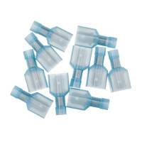 Разъем плоский папа Duwi РПИ-П(н) 2.5-6.3 мм 2.5 мм² цвет синий 10 шт.