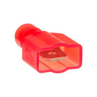 Разъем плоский папа Duwi РПИ-П(н) 1.5-6.3 мм 1.5 мм² цвет красный 10 шт.