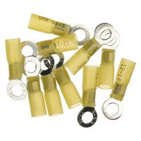 Наконечник с термоусаживаемой манжетой Duwi НКИ-Т 6-6 мм цвет желтый 10 шт.