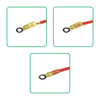 Наконечник с термоусаживаемой манжетой Duwi НКИ-Т 6-6 мм цвет желтый 10 шт.