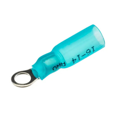 Наконечник с термоусаживаемой манжетой Duwi НКИ-Т 2.5-4 мм цвет синий 10 шт.