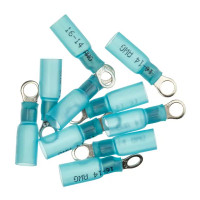 Наконечник с термоусаживаемой манжетой Duwi НКИ-Т 2.5-4 мм цвет синий 10 шт.