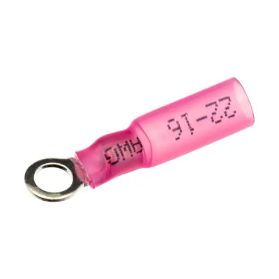 Наконечник с термоусаживаемой манжетой Duwi НКИ-Т 1.5-4 мм цвет красный 10 шт.